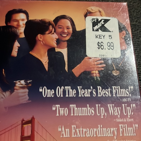 The Joy Luck Club (VHS,1993) Oliver Stone Slip Sleeve New Sealed Andrew McCarthy - Picture 2 of 9